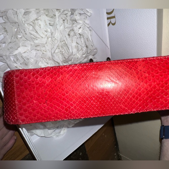 🛑Host Pick Miss Dior Python Flap Bag Link Chain - Picture 9 of 14